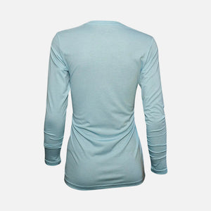 W's Sea Breeze Long Sleeve - Aqua