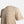 Beige t-shirt with a logo on the chest pocket against a white background