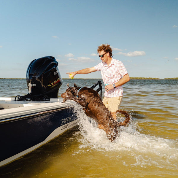 Diver Down Polo Action Shot